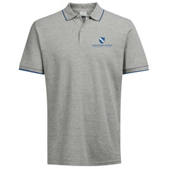 Lakewood Ranch Prep High School Gray Pique Polo w/ Navy Accents (FINAL SALE / NO RETURNS)