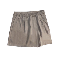 1776 Girl's / Women's Khaki Two-Kick Pleated Skort