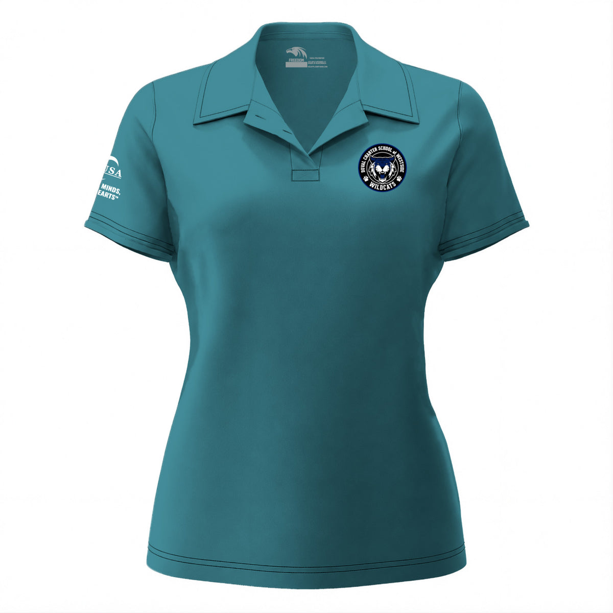 Duval Charter School At Westside - Women's Freedom Activewear Polo (9)
