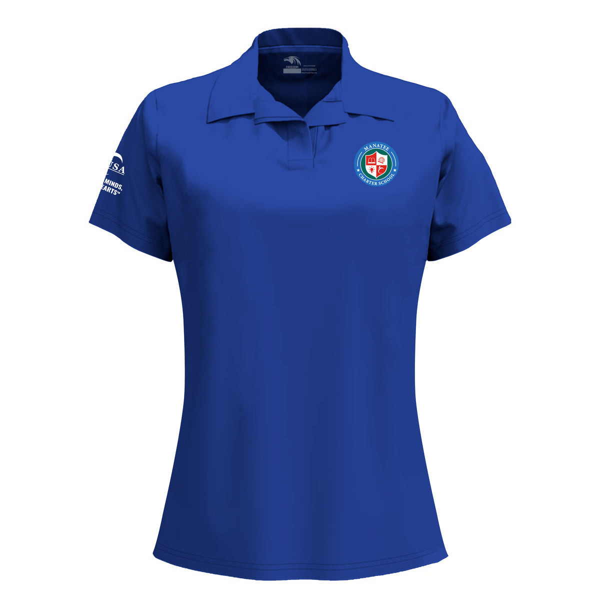 Manatee Charter School - Women's Freedom Activewear Polo (9)