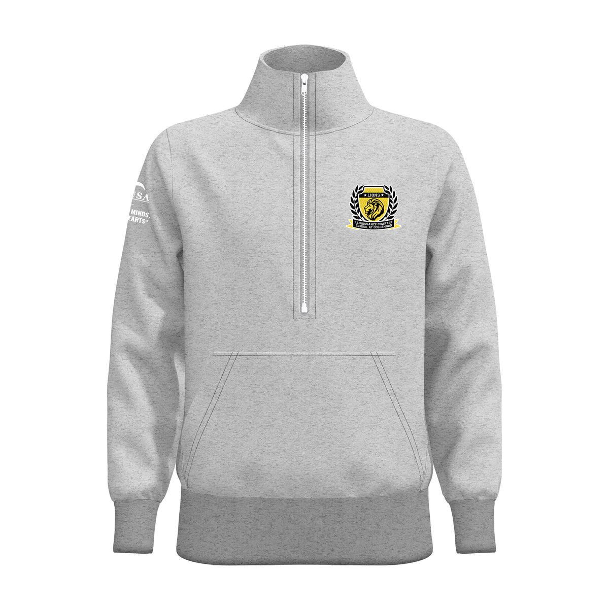 Renaissance Charter School At Goldenrod | NEW Legacy Jacket - Half Zip Sweatshirt