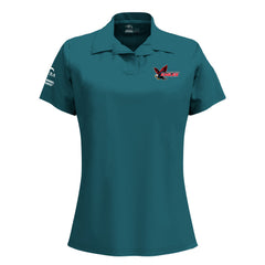 Clay Charter Academy Mascot - Women's Freedom Activewear Polo (9)