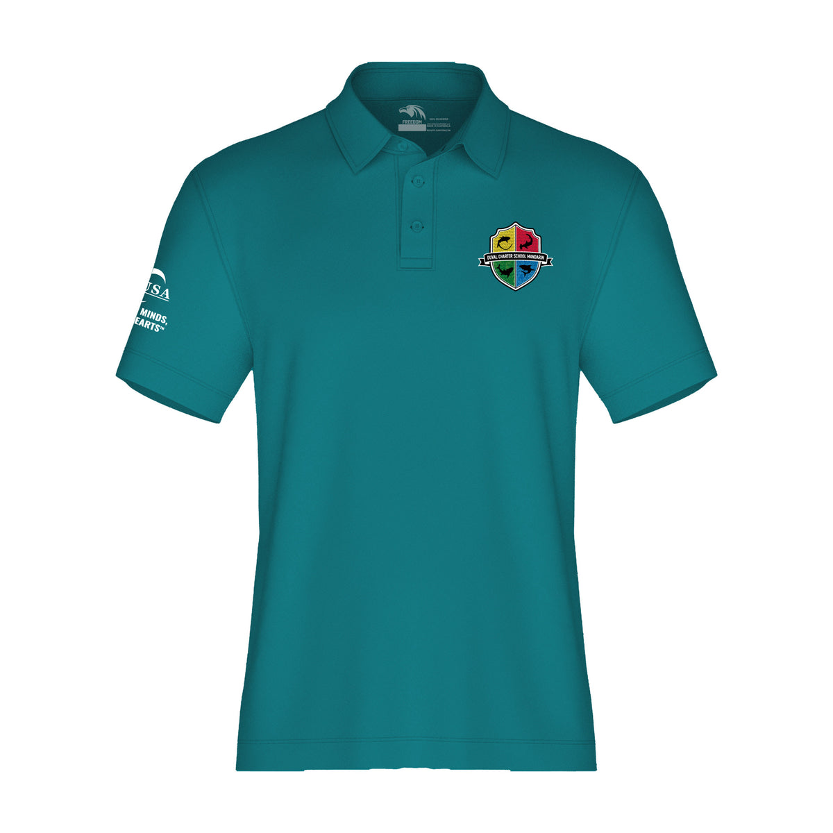Duval Charter School At Mandarin - Freedom Activewear Polo (9)