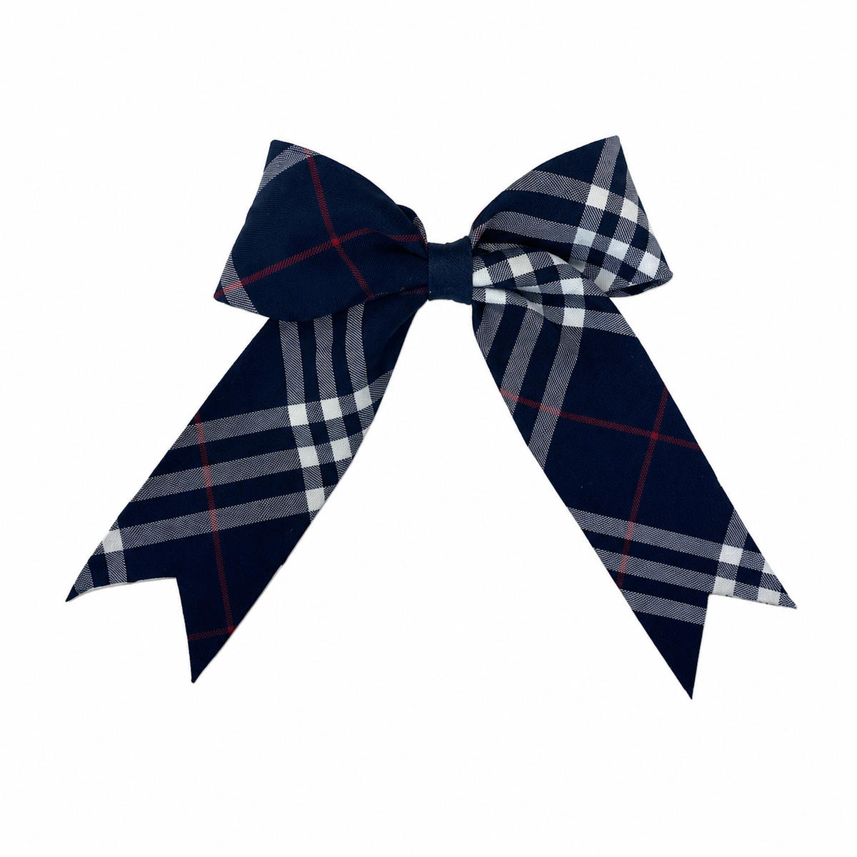 Signature Plaid Jumbo Statement Bow