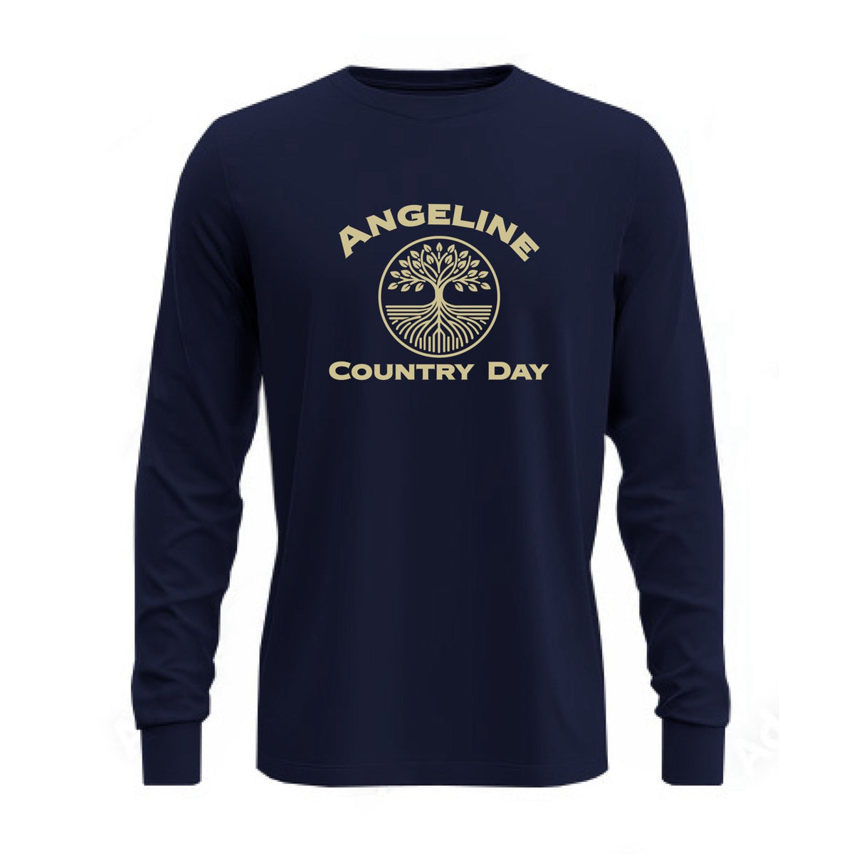 Angeline Country Day - Classic Logo Performance Long Sleeve Tee