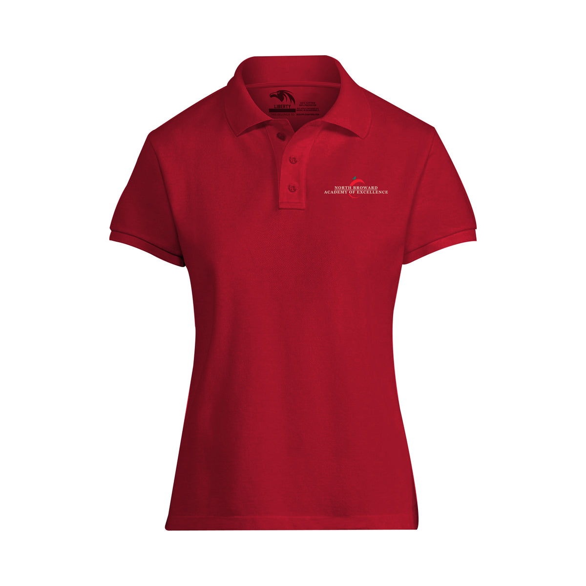 North Broward Academy of Excellence (6-8) - Women's Liberty Polo (FINAL SALE / NO RETURNS)