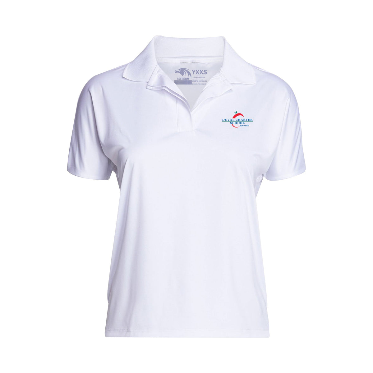 Duval Charter School at Coastal (6-8) - Women's Freedom Activewear Polo (FINAL SALE / NO RETURNS)