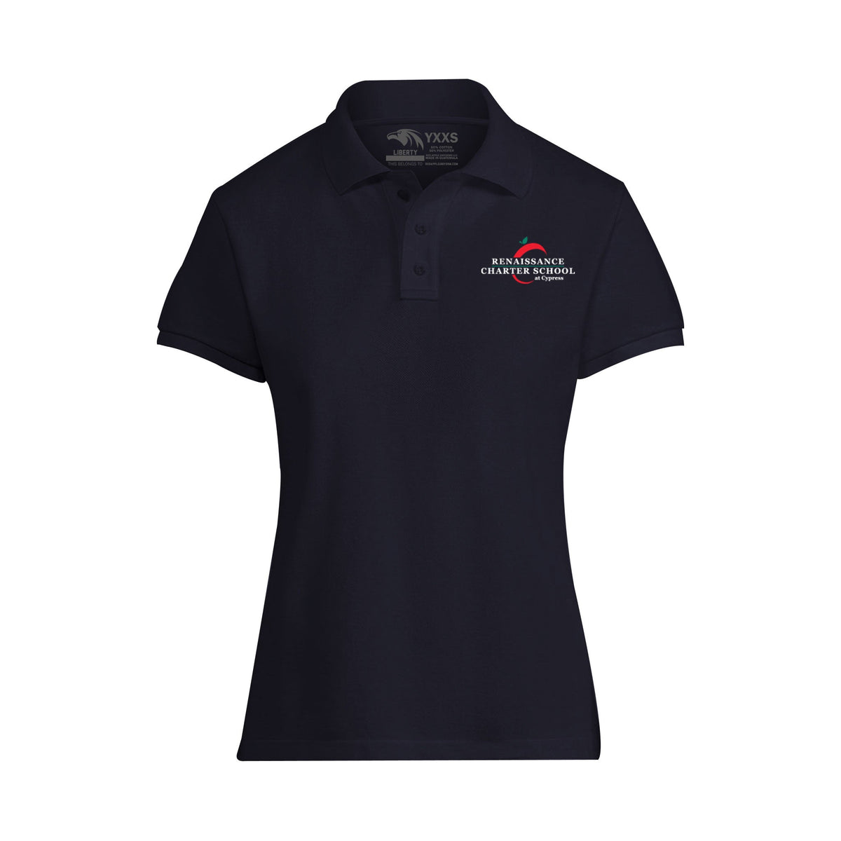 Renaissance Charter School at Cypress (6-8) - Women's Liberty Polo (FINAL SALE / NO RETURNS)
