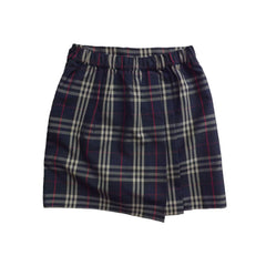 1776 Girl's / Women's Plaid Two-Kick Pleated Skort