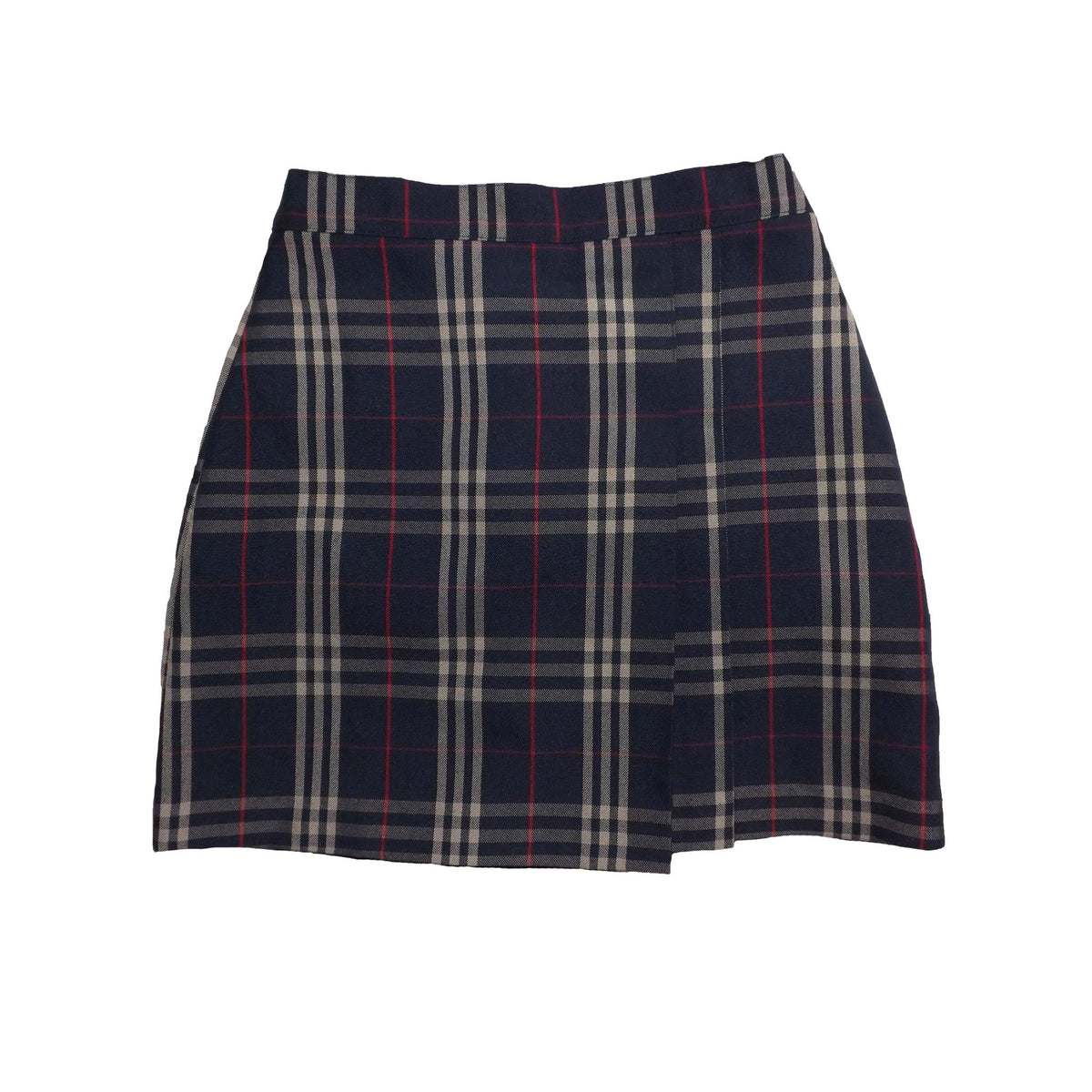 1776 Girl's / Women's Plaid Two-Kick Pleated Skort