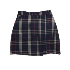 1776 Girl's / Women's Plaid Two-Kick Pleated Skort