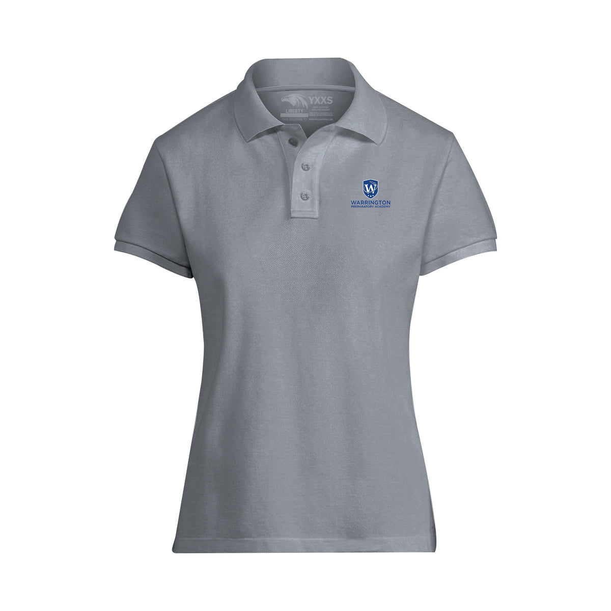 Warrington Preparatory Academy (6-8) - Women's Liberty Polo (FINAL SALE / NO RETURNS)